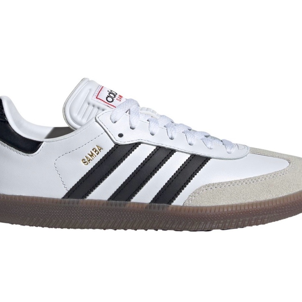 Adidas Samba White Black Sneakers